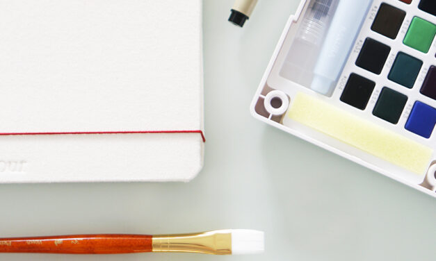 Watercolour sketchbook